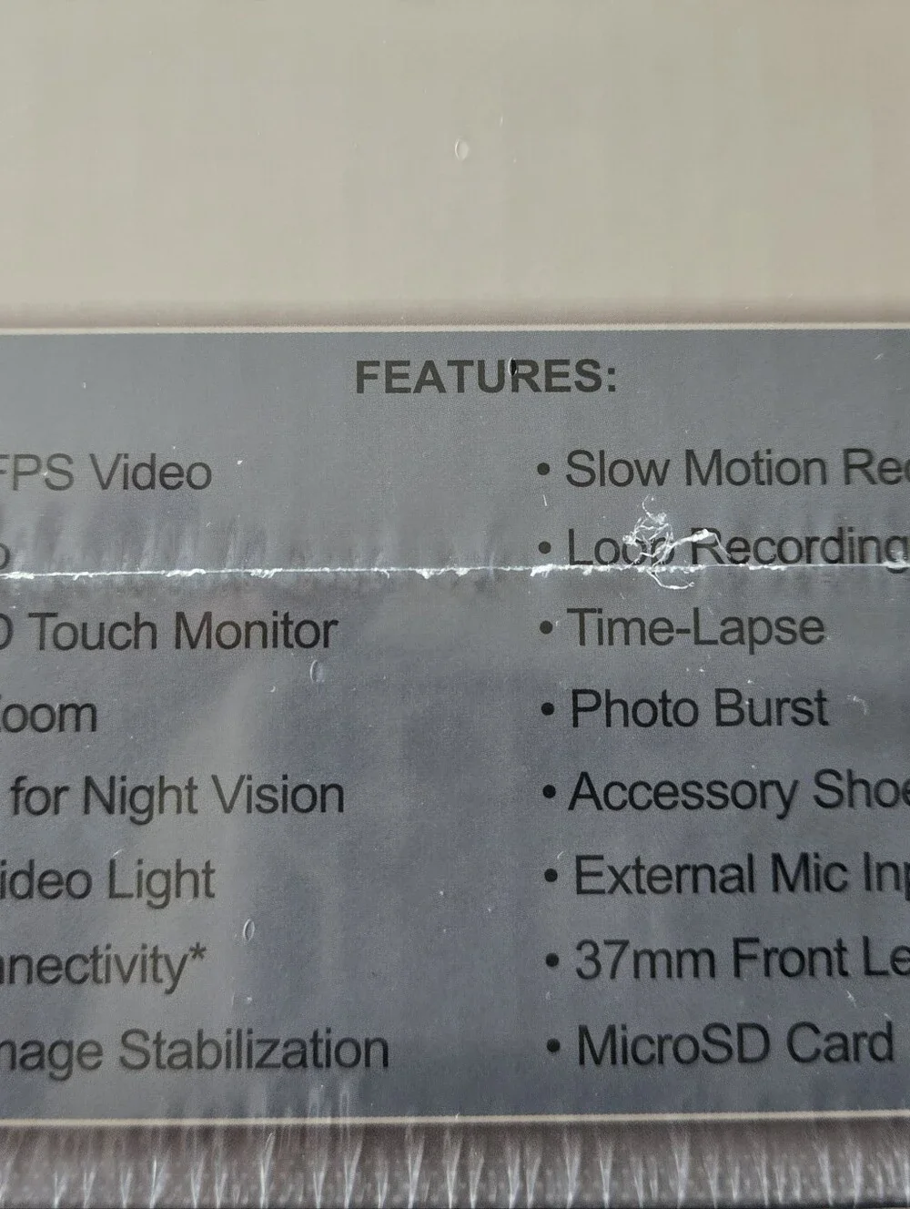 Minolta MN4K35NV 4K Ultra HD Camcorder  48 MP *New-Sealed